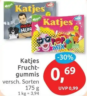 Budni Katjes Fruchtgummis 175 g Angebot