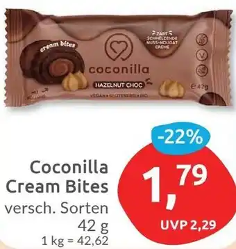 Budni Coconilla Cream Bites 42 g Angebot