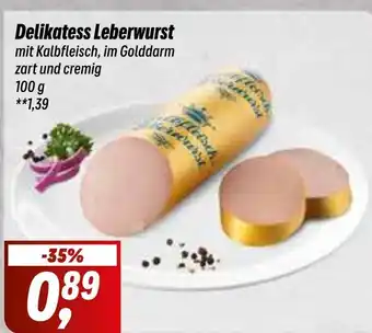 Simmel Delikatess Leberwurst 100g Angebot