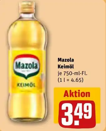 REWE Mazola Keimöl 750-ml-Fl. Angebot