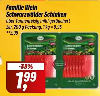 Simmel Familie Wein Schwarzwälder Schinken 200g Angebot