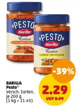 PENNY BARILLA Pesto 200 g Angebot