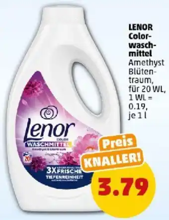 PENNY LENOR Color- wasch- mittel 1 l Angebot