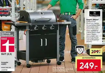 BayWa Rothmann Gasgrill,,Ottawa" Angebot