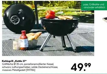 BayWa Kohlegrill,,Kettle 37" Angebot