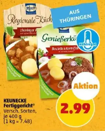 PENNY KEUNECKE Fertiggericht 400 g Angebot