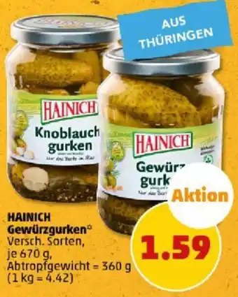 PENNY HAINICH Gewürzgurken 360 g Angebot