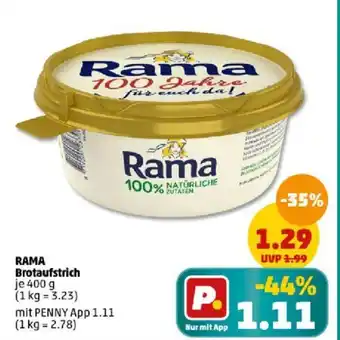 PENNY RAMA Brotaufstrich 400 g Angebot