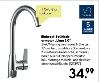 BayWa Einhebel-Spültisch- armatur,,Lima 2.0" Angebot