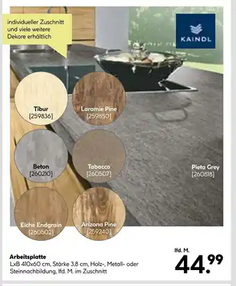 BayWa KAINDL Arbeitsplatte Angebot