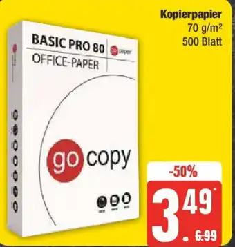 Edeka Kopierpapier 70 g/m² 500 Blatt Angebot