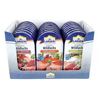 Netto Marken-Discount MSC Larsen Wildlachs 200 g, verschiedene Sorten, 24er Pack Angebot