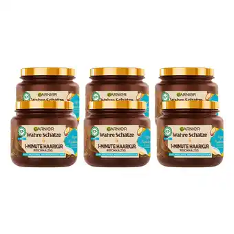 Netto Marken-Discount Garnier Wahre Schätze Haarkur Argan Mandel 340 ml, 6er Pack Angebot