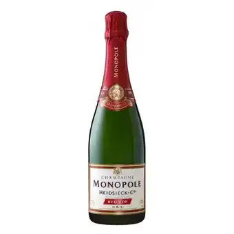 Netto Marken-Discount Heidsieck & Co Monopole Red Top Champagner Sec 12,0 % vol 0,75 Liter Angebot