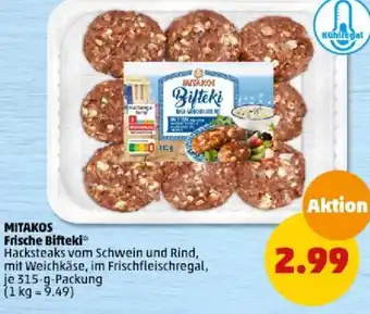 PENNY MITAKOS Frische Bifteki 315 g Packung Angebot