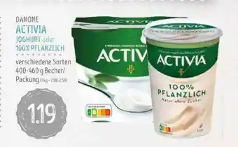 Edeka Struve Danone Activia Joghurt Oder 100% Pflanzlich Angebot