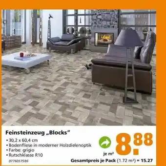 Globus Baumarkt Fensteinzeug „blocks” Angebot