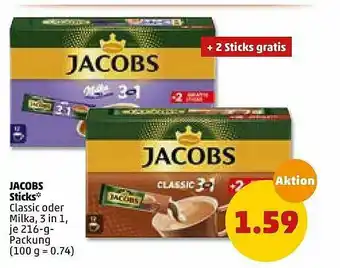 PENNY Jacobs Sticks Angebot