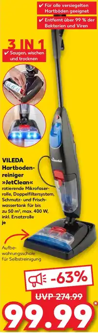 Kaufland VILEDA Hartbodenreiniger JetClean Angebot