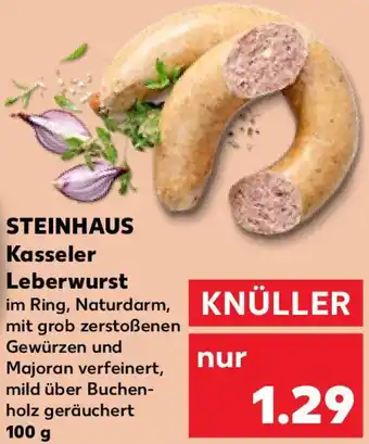 Kaufland STEINHAUS Kasseler Leberwurst 100 g Angebot