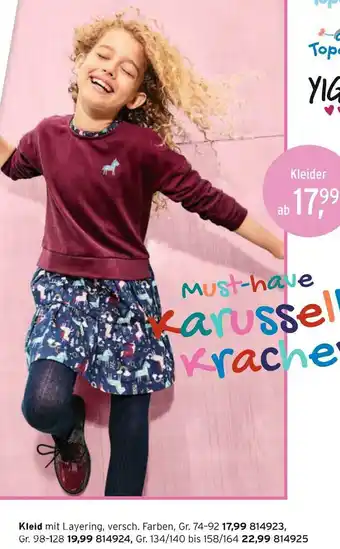 Ernstings family Topomini, topolino oder yigga kleid Angebot