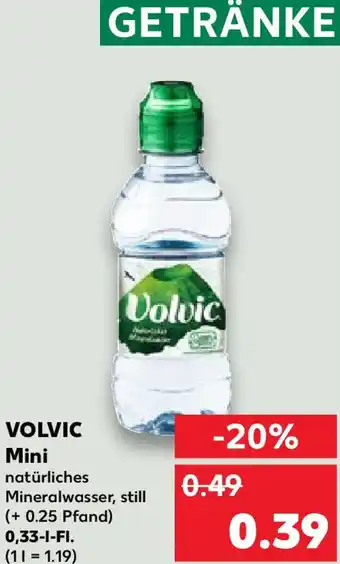 Kaufland VOLVIC Mini 0,33 L-Fl. Angebot