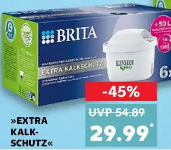 Kaufland BRITA Wasserfilter-Kartuschen EXTRA KALKSCHUTZ Angebot