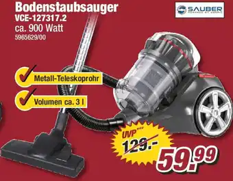 Poco SAUBER Bodenstaubsauger VCE-127317.2 Angebot