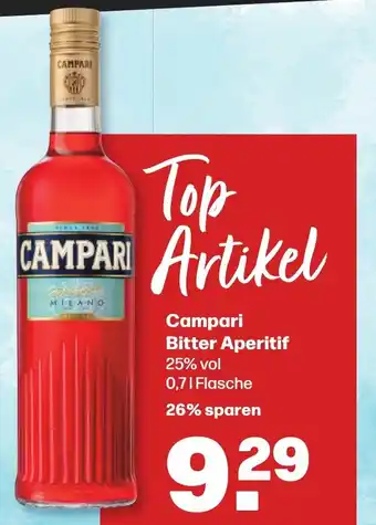 Handelshof Campari Bitter Aperitif 25% vol 0,7L Angebot