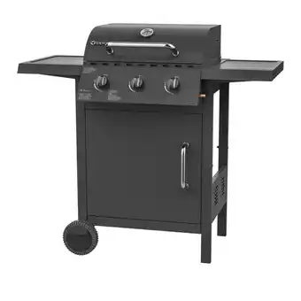 Hagebau TEPRO Gasgrill Tulsa 3, Grillfläche BxH: 45 x 36,8 cm, 3 kW, schwarz Angebot