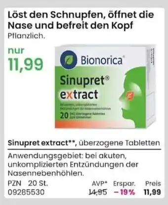 REWE PETZ Sinupret extract Angebot