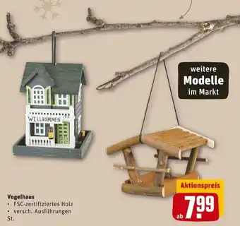 REWE PETZ Vogelhaus Angebot