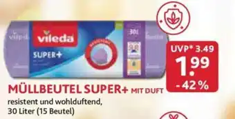 V Markt vileda MÜLLBEUTEL SUPER+ MIT DUFT Angebot