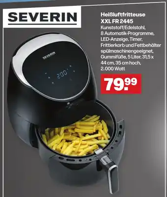 Handelshof SEVERIN Heißluftfritteuse XXL FR 2445 Angebot