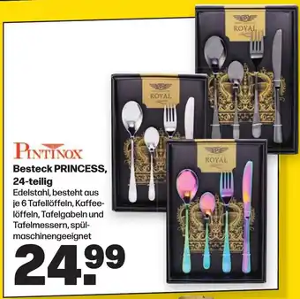 Handelshof PINTINOX Besteck PRINCESS, 24-teilig Angebot