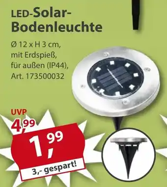 Sonderpreis Baumarkt LED-Solar- Bodenleuchte Angebot