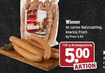 Wasgau Wiener 720g Angebot