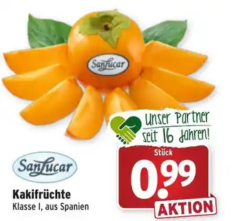 Wasgau SanLucar Kakilfrüchte Angebot