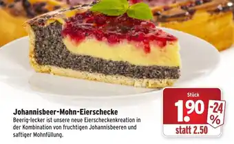 Wasgau Johannisbeer Mohn Eierschecke Angebot