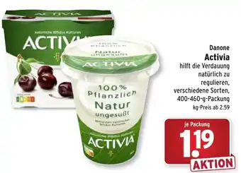 Wasgau Danone Activia 400-460g Angebot