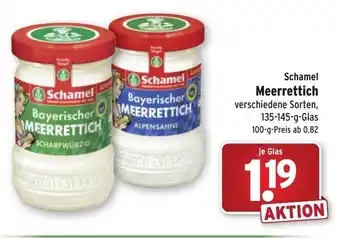 Wasgau Schamel Meerrettich 135-145g Angebot