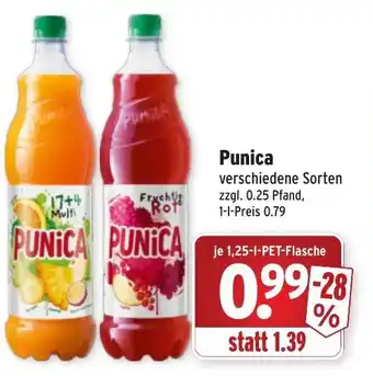 Wasgau Punica 1,25L Angebot