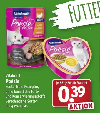 Wasgau Vitakraft Poésie  85g Angebot