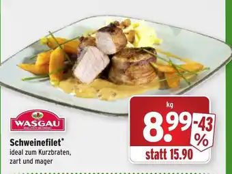 Wasgau Schweinefilet Angebot