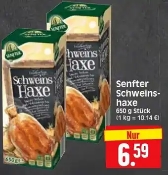 Edeka Herkules Senfter Schweinshaxe 650g Angebot