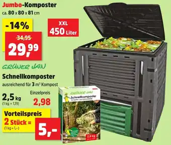 Thomas Philipps Jumbo-Komposter XXL 450 Liter Angebot