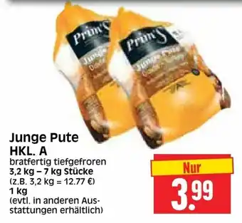 Edeka Herkules Junge Pute HKL. A 3,2 kg - 7kg Angebot