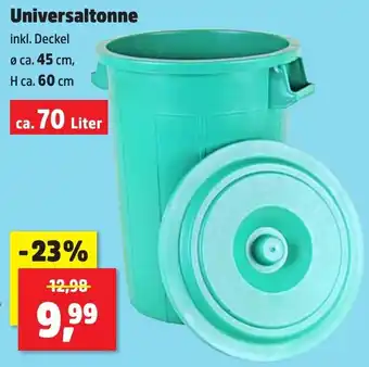 Thomas Philipps Universaltonne ca. 70 Liter Angebot