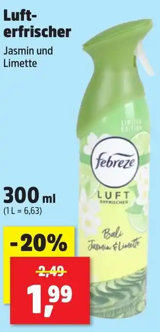 Thomas Philipps febreze Lufterfrischer 300 ml Angebot