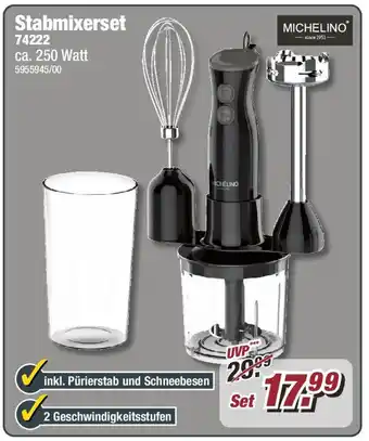 Poco MICHELINO Stabmixerset 74222 Angebot